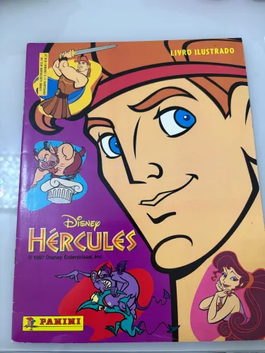 Álbum - Hércules - Editora Panini - Ano 1997 - vazio