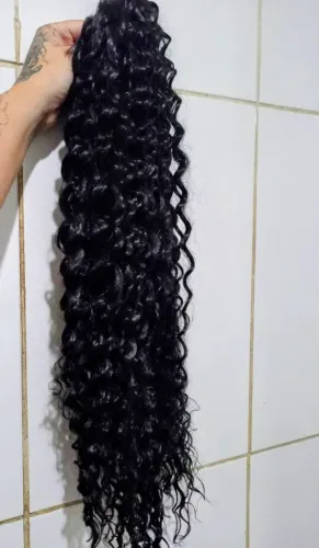 Vendo Aplique Rabo de cavalo cacheado Orgânico 