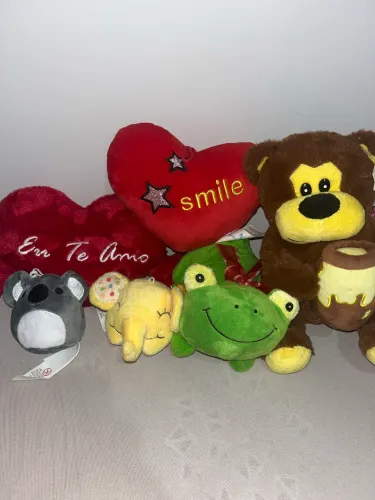 Pelúcias peludinhas e fofas