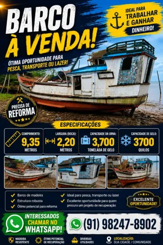 Barco a Venda