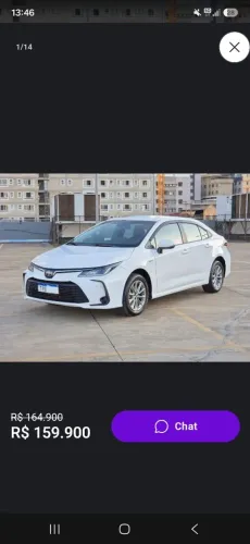 Toyota Corolla GLI 1.8 16V AUT. 2026