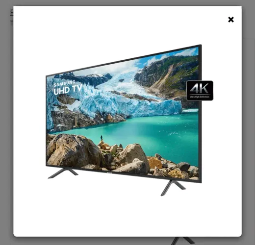Smart tv Samsung 65