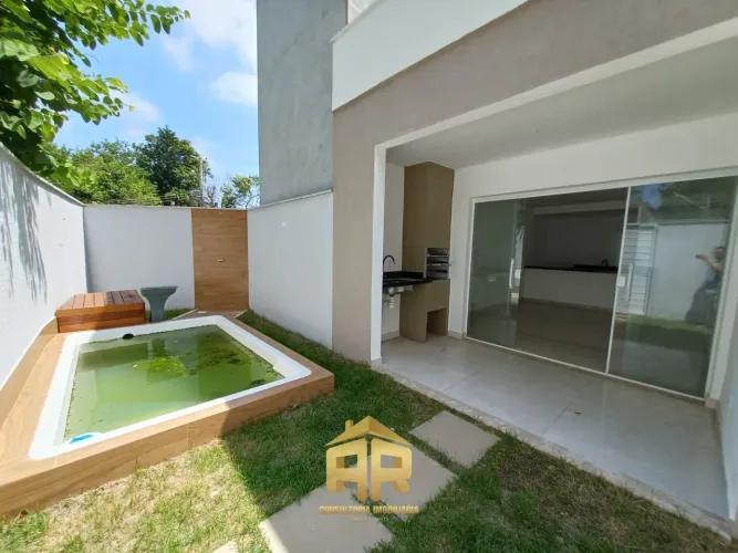 Casa linear centro Pedra de Guaratiba 3 quartos 1° Locação Aceita financiamento