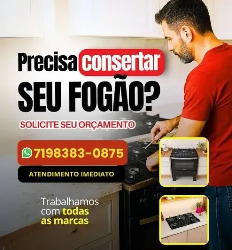CONSERTO DE FOGÃO EM SALVADOR 