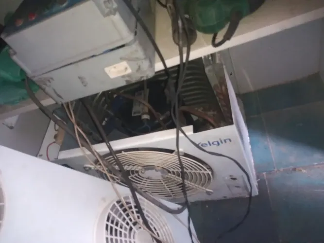 Condensadora de Câmara Fria Elgin + Evaporador + Controlador , Tudo Funcionando certinho