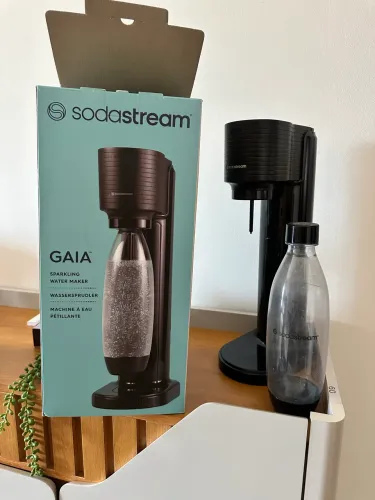 Máquina de água com gás