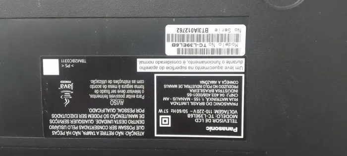 Vendo placa de tv panasonic .