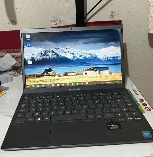 Notebook Motion C4500ei 14.1 Cinza 4gb De Ram - 500gb Hdd - Intel Celeron