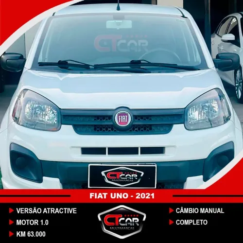 Fiat Uno Attractive 1.0 EVO Fire Flex 8V 5P 2021