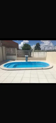 Piscina de fibra 6 metros instalada completa com LED