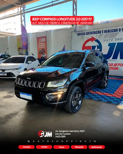 Jeep Compass Longitude 2.0 4X4 Dies. 16V Aut. 2017