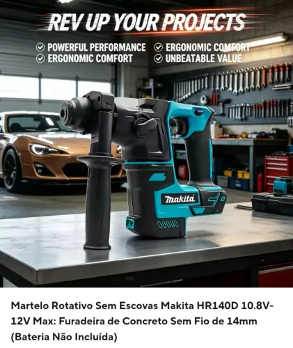 Martelete Rompedor Furadeira Makita NOVA
