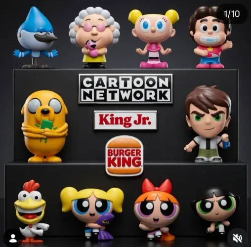 Bonecos Coleção Cartoon Bk 2026 (Unidade)