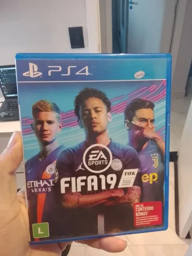 Jogo PS4/PS5 FIFA 19 Novo de Loja Zerado 