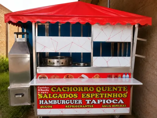 Carrinho de lanche 5 em 1
