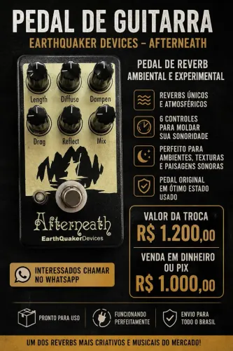 Pedal de Reverb afterneath