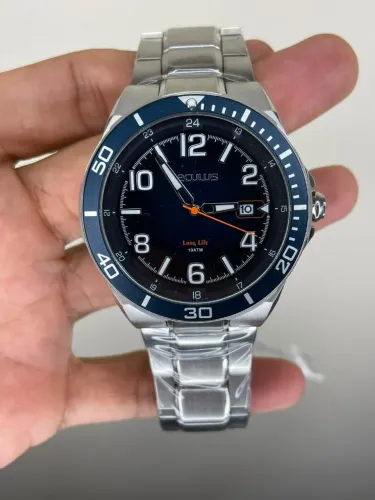 Relógio Séculus tamanho 46mm com brinde