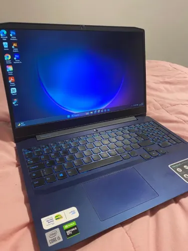 Notebook Gamer Lenovo i5 GTX 1650 4GB | 8GB RAM | SSD NVMe | IdeaPad Gaming 3i