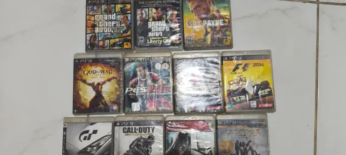 Lote de jogos PS3, Somente lote