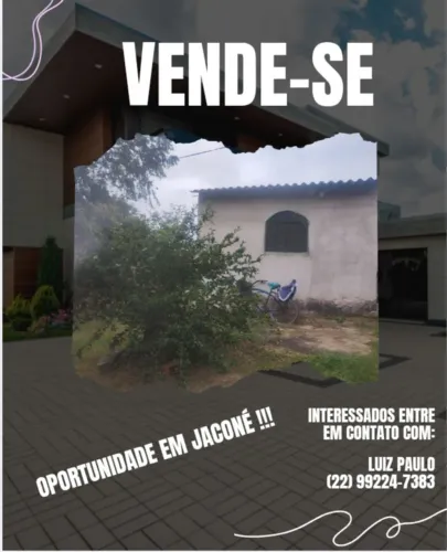 VENDO TERRENO EM JACONÉ