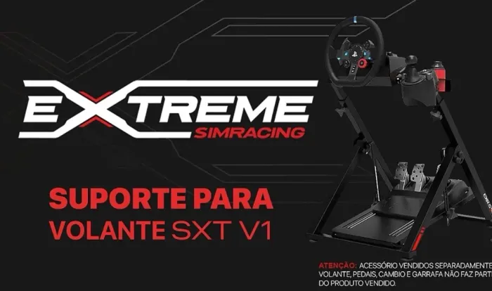 Suporte para volante gamer semi usado
