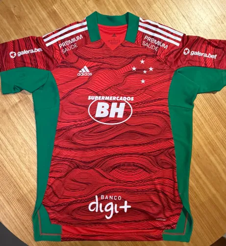 Camisa Cruzeiro 2021 Goleiro (de jogo)