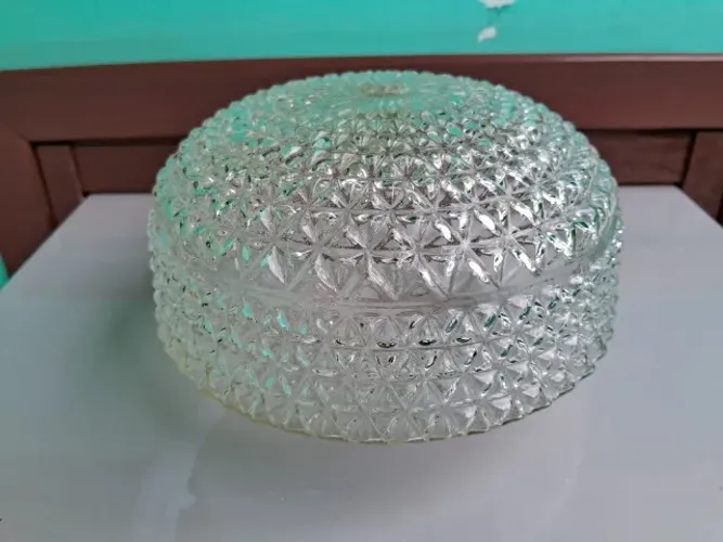 Lustre Globo de Vidro Retrô