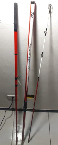 ? VARAS DAIWA PROTEUS 4,20M - HÍBRIDA E TUBULAR, NOVAS