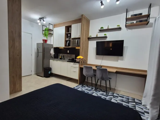 Studio Mobiliado para Locação com 30 metros, Vila Mariana - São Paulo/SP