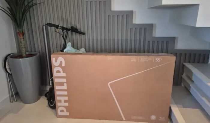 Smart TV 55? Philips 4K Nova Lacrada