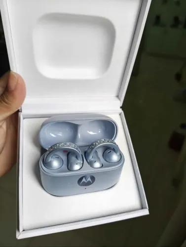 Fone Moto Buds Loop Swarovski Ice Melt