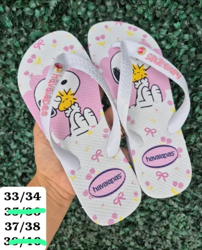 Sandálias havaianas personalizadas 