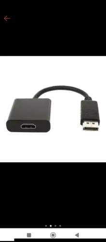 Adaptador HDMI x display porte novo