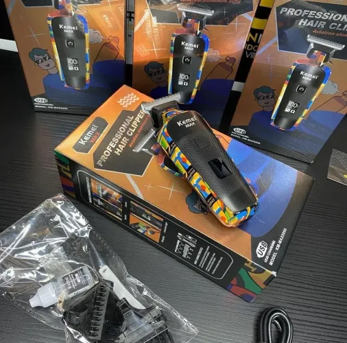 Máquina Kemei max Original lacrada na caixa