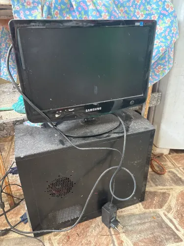 Monitor Samsung + CPU