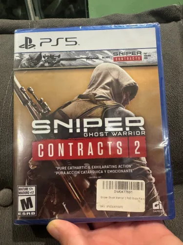 Jogo Ps5 Sniper Ghost Warrior Contracts 2 (incluso o 1 também) Lacrado!