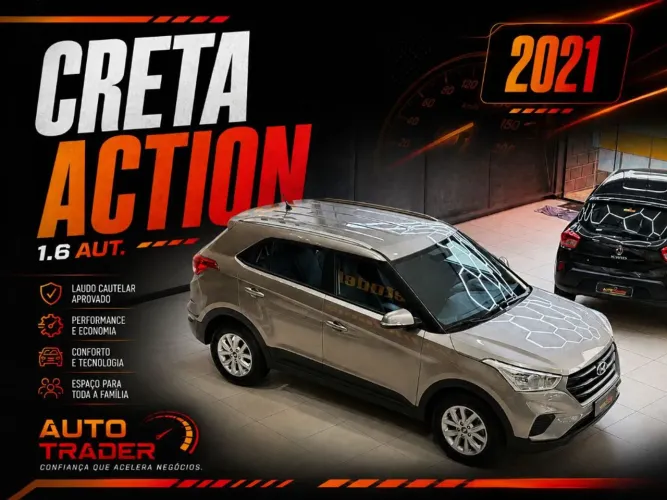 Hyundai Creta Action 1.6 16V Flex AUT 2021