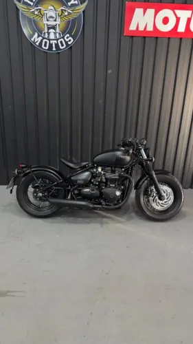Triumph Bobber Black 2019/2019 com apenas 2.085 km rodados