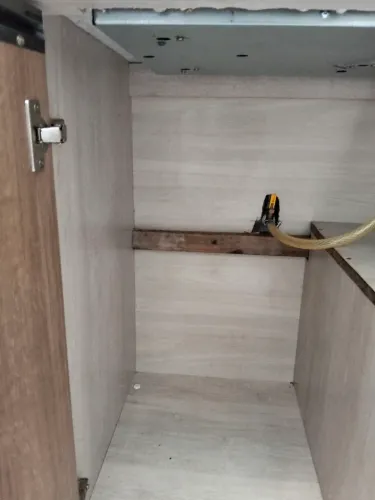 Fogão 5 bocas Mondial com armário 