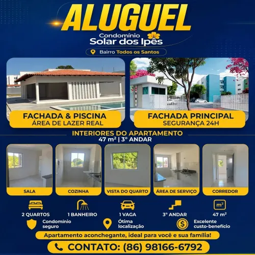 Alugo AP todos os Santos, Dirceu.
