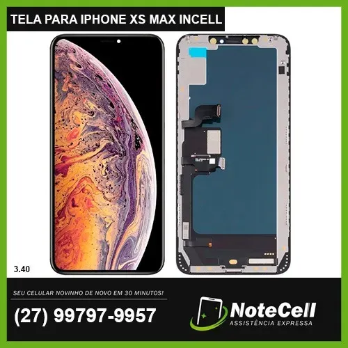 Display Completo Lcd Incell iPhone XS Max - 3 Meses de Garantia!!!