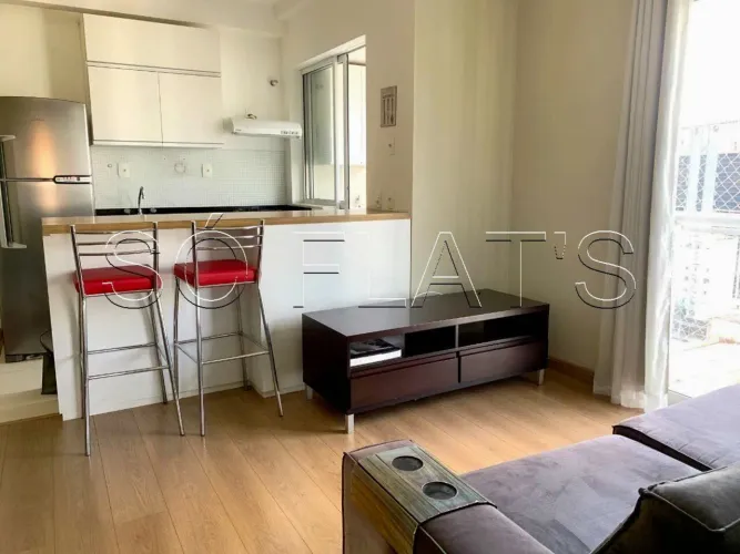 Apartamento 2 Dorm 1 Suíte 52m² com Varanda e Vaga na Bela Vista Paulista