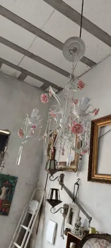 Lustre rosa elegante