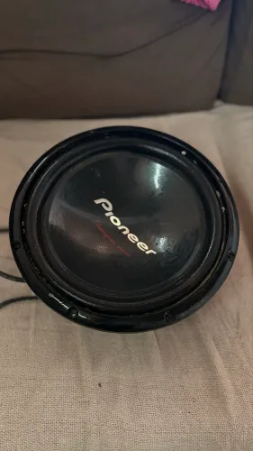 Subwoofer pioneer cara preta bobina dupla