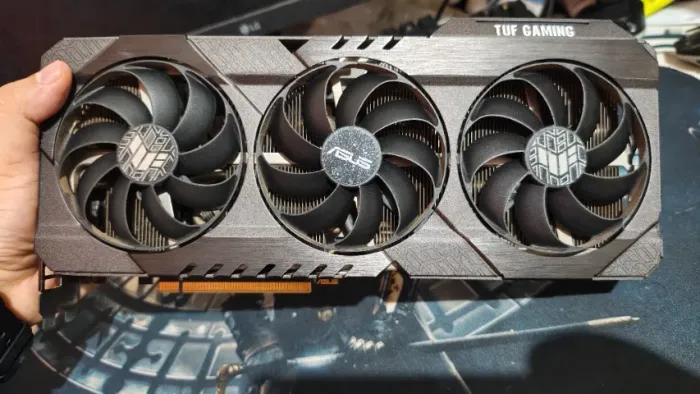 RTX 3070 ASUS TUF Gaming OC Edition 8GB GDDR6 V2 (LHR) - (Manutenção Premium)