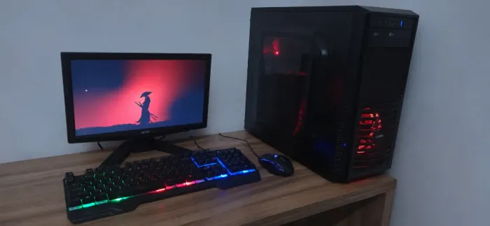 PC Gamer Completo GTX 550 Ti | i5 | SSD | Monitor + Kit Gamer | Revisado | Pronto