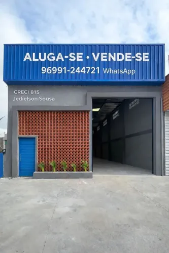 Galpão Novo com 349m², 6 metros de altura e Excelente Localização