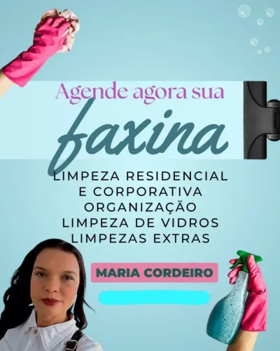 Faxina/Ajustes de Roupas
