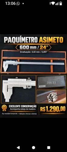 Paquímetro Asimeto