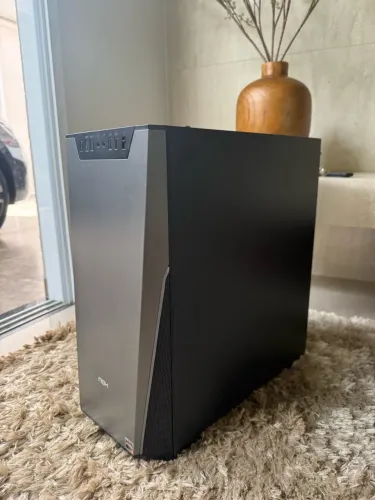 Gabinete NOX Infinity Sigma com 3 fans, RGB, Lateral em Acrílico